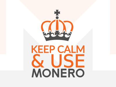 Keep calm & use Monero
