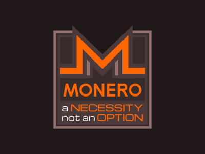 Monero a necessity not an option