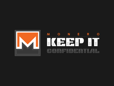 Monero keep it confidential background