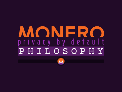 Monero private by default philosophy