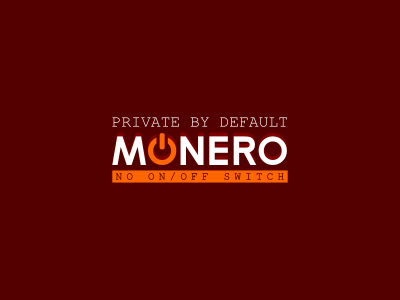Monero - private by default