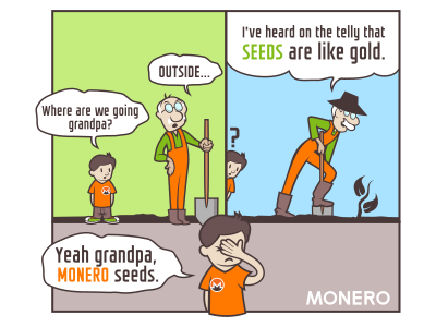 Monero seed