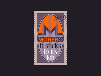 Monero stamp